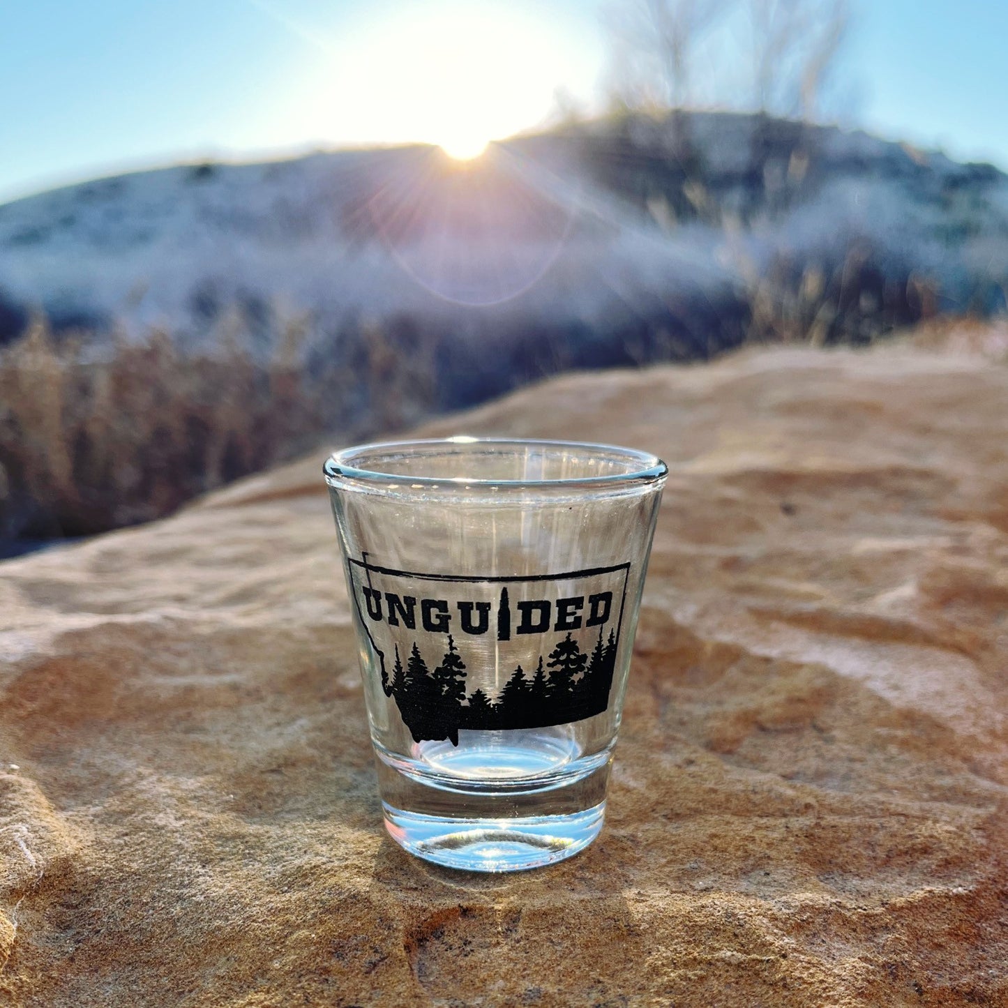 MONTANA UNGUIDED SHOT GLASS
