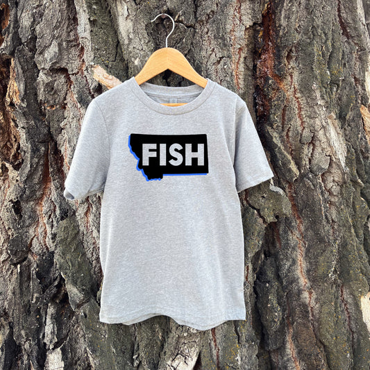 YOUTH MONTANA FISH TEE