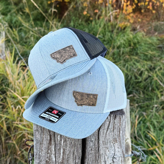 YOUTH MONTANA TOPOGRAPHIC HATS