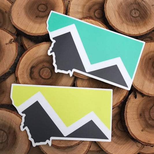 CLOSEOUT! MONTANA MOUNTAIN STICKERS