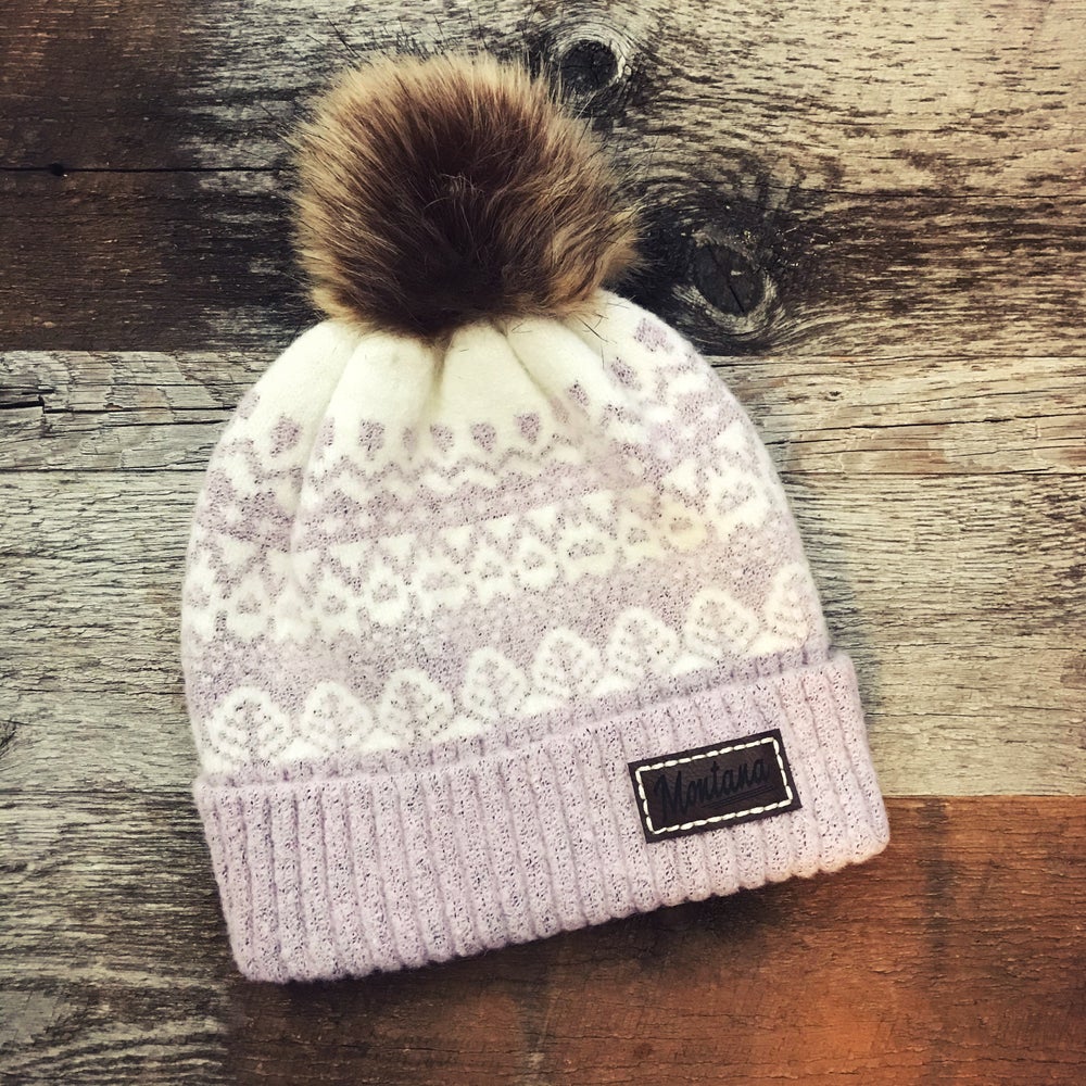 MONTANA THICK KNIT POM BEANIE