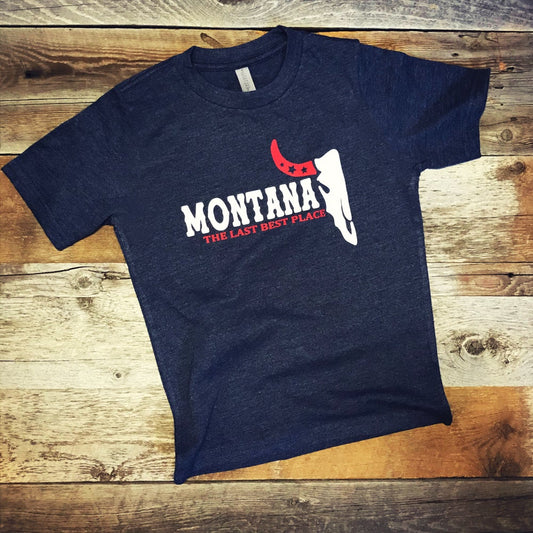 YOUTH MONTANA LAST BEST PLACE TEE