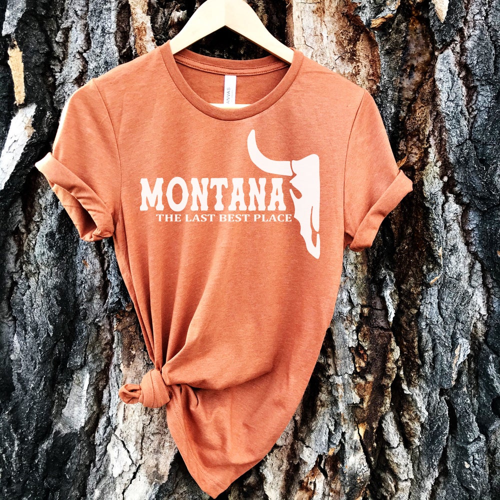 MONTANA LAST BEST PLACE TEE -HEATHER AUTUMN