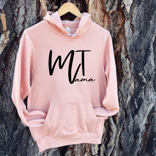 MONTANA MAMA HOODIE -PEACH