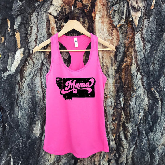 RETRO MONTANA MAMA TANK -PINK