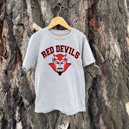 YOUTH CURVED RED DEVILS TEE