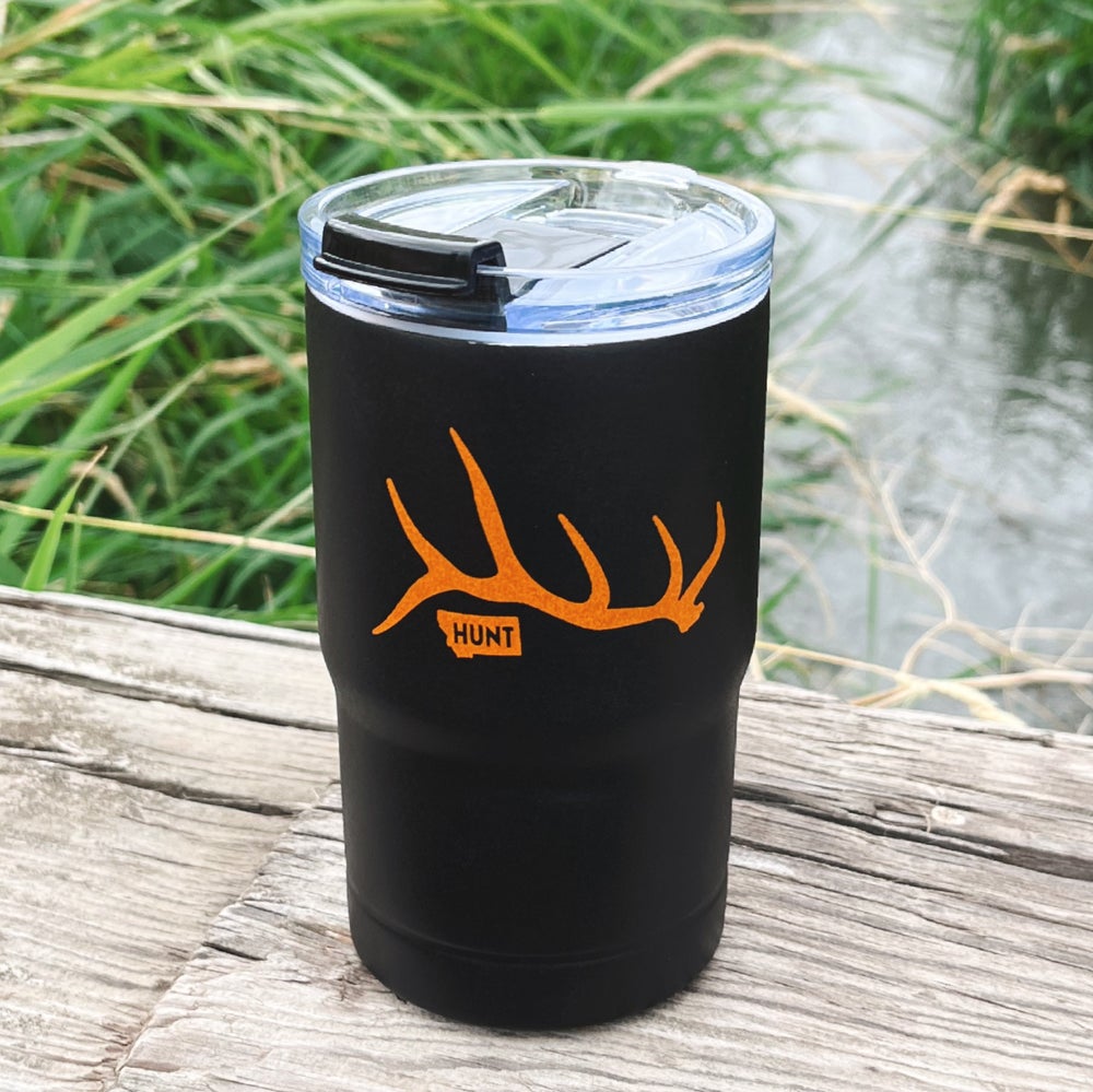 MT HUNT SHED INSULATOR TUMBLER -BLACK