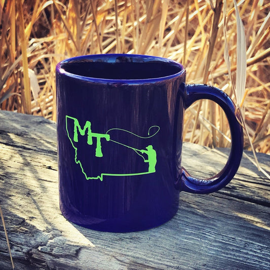 CLOSEOUT! MT FISHING MUG