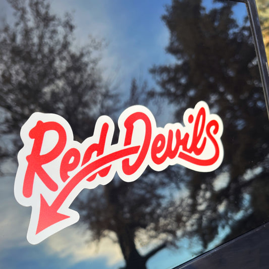 RED DEVILS DECAL