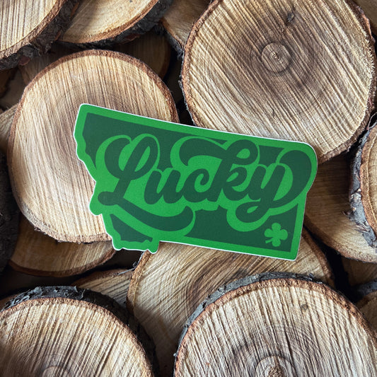 LUCKY MONTANA STICKER