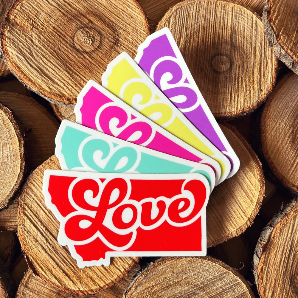 MONTANA LOVE STICKERS