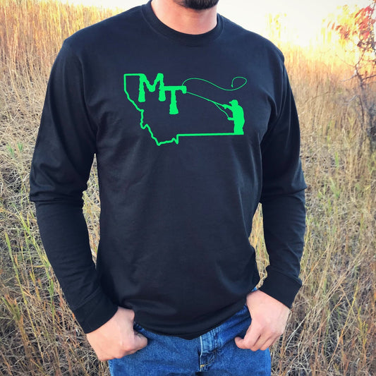 CLOSEOUT! MEN'S MT FLY FISHING LONG SLEEVE