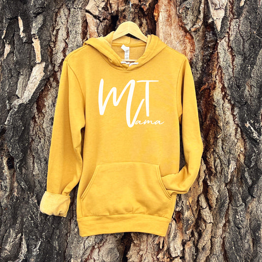 LADIES MONTANA MAMA HOODIE -MUSTARD