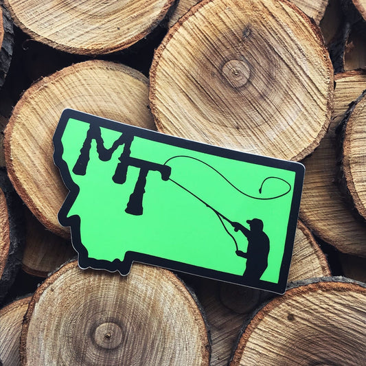 MEN'S MONTANA FLY FISHING STICKER