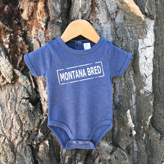 CLOSEOUT! MONTANA BRED ONESIE -NAVY