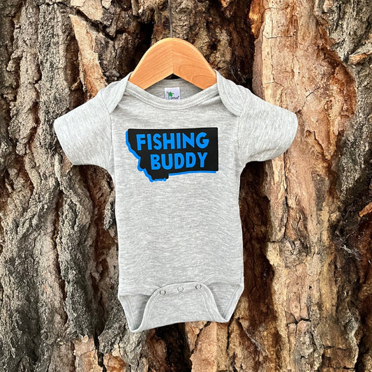MONTANA FISHING BUDDY ONESIE