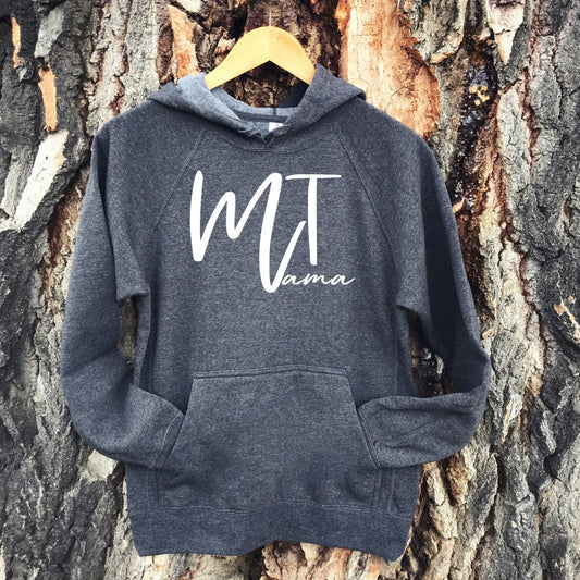 LADIES MONTANA MAMA HOODIE -CHARCOAL