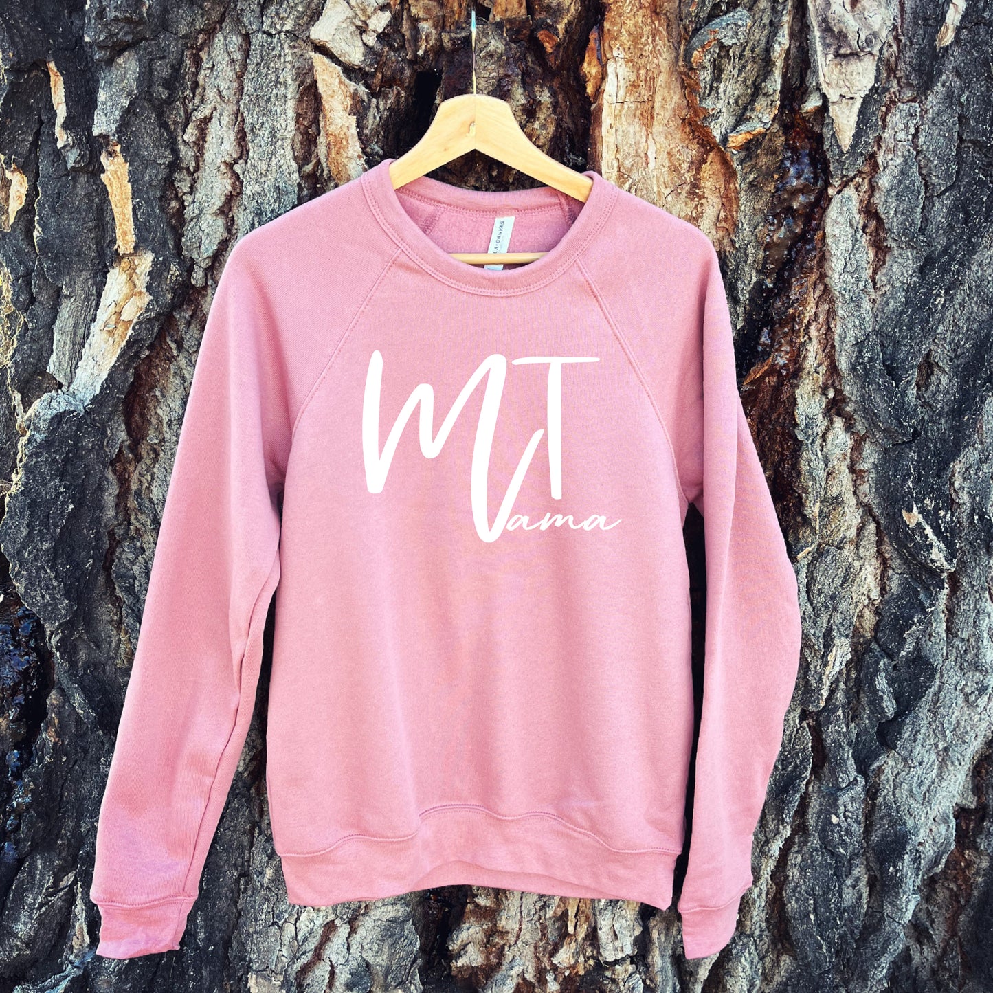 MONTANA MAMA CREWNECK SWEATSHIRT -MAUVE