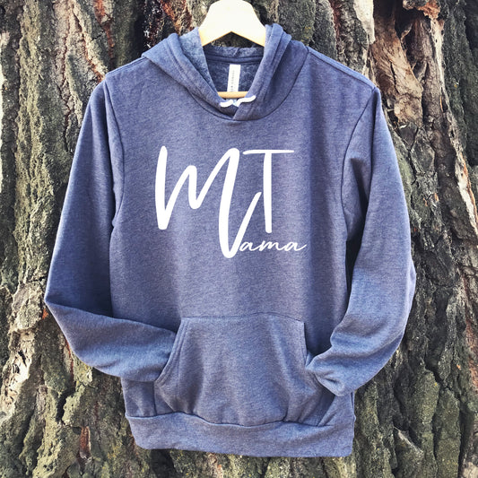 CLOSEOUT! MONTANA MAMA HOODIE -NAVY