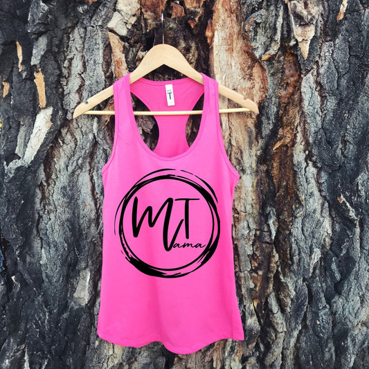 MONTANA MAMA CIRCLE TANK -PINK