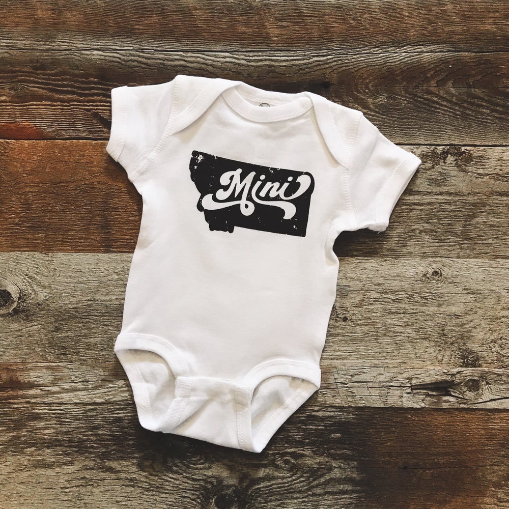 CLOSEOUT! RETRO MONTANA MINI ONESIE